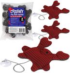 IMPRESA [3 Pack] Crabby The Crud Cruiser - Floating Hot Tub Sponge for Scum, Oil & Debris - Pool & Hot Tub Scum Absorber - Mesh Hot Tub Accessories for Adults & Kids - Scum Absorber for Spa Hot Tub