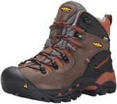 KEEN Utility Men's Pittsburgh6inchSoft ToeWaterproof Work Boots, Cascade Brown/Bombay Brown, 11.5