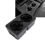 AORRO Car Cup Holders 19154712 Fit for 2007-2013 Silverado Sierra Avalanche 2007-2014 Tahoe Suburban Yukon Escalade, Center Console Beverage Drink Insert (for Floor Mounted Console Only)