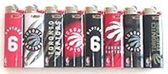 Bic NBA Toronto Raptors Full Size Lighters Lot of 8