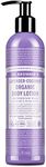 Dr Bronner's 3-in-1 Lavender & Coconut Organic Hand and Body Lotion, Made with Organic Oils, Used for Hands, Face and Body, Certified Fair Trade & Vegan Friendly, 236ml Recycled Pump Bottle