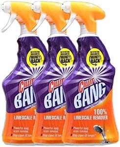 Cillit Bang Limescale & Dirt Remover Spray | Pack of 3 | 750ml Each | Removes Limescale, Grime & Dirt
