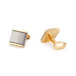 UJOY Vintage Cufflinks Antique Fashion Accessories for Men for Valentine Day Gift Anniversary Wedding in Gift Box Silver Gold