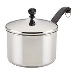 Farberware Classic Stainless Steel 3-Quart Covered Saucepan