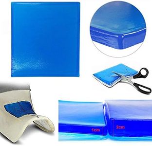 PLSUSJHAO Cojín de gel para asiento de motocicleta Asiento de la DIY Saddle Gel Pad Esteras de Absorción de Choques Reducir la Fatiga Cómodo Cojín de Enfriamiento Suave