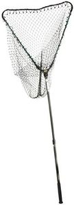 Snowbee Telescopic / Folding Landing Net - Black/Green, Medium