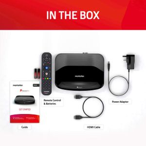 Manhattan T3-R 4K Recorder with 500GB Storage – Freeview Play TV Box