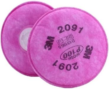 3m 2091 2pcs Cotton Particle Filter Use With 6200