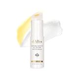 d'Alba Italian White Truffle Double Serum All-in-one Multi Balm, Vegan Skincare, 3-in-1 Treatment with White Truffles for Moisture and Wrinkle Improvement, Glowy Finish Serum Stick, Eye Treatment Stick Balm