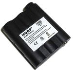 HQRP Rechargeable Battery Pack for Midland GXT-1000 / GXT1000 / LXT-310 / LXT310 / LXT-410 / LXT410 Two-Way Radio + HQRP Coaster