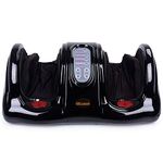 H&B Luxuries Shiatsu Foot Massager Machine with Remote Controller, Kneading and Rolling Home Massagers for Feet, Ankle, Calf, Leg, Gift for Men, Women, Father, Mom Parents and The Elderly, Black