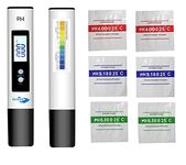 IONIX Ph Meter with 6 Buffers | ph Meter for Water Testing | ph Meter | ph Meter for Water Testing | High Accuracy with 0.00-14.00ph ph Tester Temperature and Water Quality Test