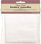 KitchenCraft Home Made Butter Muslin Cloth for Straining, Cotton, 90 cm,White