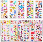 Stickers for Kids 1000+, 3D Puffy S