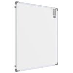 Pragati Systems® Genius Regular Steel (Magnetic) Whiteboard for Office, School & Teaching (GRMWB90120) with Lightweight Aluminium Frame | Magnet-friendly Dry-erase Board for Writing | 3x4 Feet (Pack of 1)