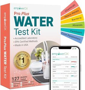 empowerDX Pro Plus Water Test | All Drinking Water | 125+ Parameters Tested Like Lead, Heavy Metals, Chemicals, Bacteria | At-Home Kit | EPA & NELAP Certified | Results in 5 Days
