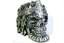 Greenman King Skull Ashtray