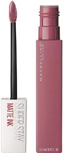 Maybelline Super Stay Matte Ink Liquid Lipstick Makeup, Long Lasting High Impact Color, Up to 16H Wear, Lover, Mauve Neutral, 1 Count