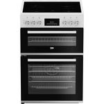 Beko Electric Double Oven Cooker - FDC6731W