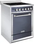 Magic Chef Freestanding Oven MCSRE24S 24" 2.2 cu. ft. Electric Range with Convection, Stainless Steel