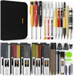 STAGEEK 34 Pack Carpenter Pencil Se