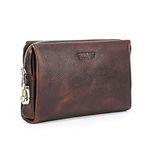 Contacts Mens Clutch Bag Leather Pu