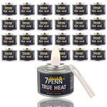 7Penn® Liquid Safety Fuel True Heat 6 Hour Cooking Fuel 12-Pack & Free Lid Opener – Food Warming Heated Cans, Wick Chafing Dish Burner Buffet Warmer