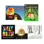 Anthony Browne Collection 5 Books Set (Hansel and Gretel, Into the Forest, Little Beauty, Gorilla & Silly Billy)