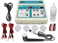 PHYSIOTREX® Professional Ultrasound/Ultrasonic with TENS Machine for Physiotherapy - Combination Electrotherapy Pain Relief Device - Durable Metal Body Clinical Grade Ultrasonic & TENS Unit for Home & Clinic - Portable Recovery Equipment with 1 Year Warranty