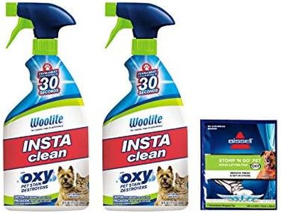 Bissell Woolite Liquid INSTAclean Permanent Pet Stain Remover (2 pack) Fresh