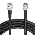 Superbat HD/3G/6G SDI Cable 5m BNC Belden 1694A 75ohm Male to Male SDI Video Double-Shielded Cable for Broadcast Camera Professional Camcorder SDI Converter Supports 1080p/4K/12G-SDI (Bonding)