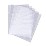 SUPVOX 300pcs PVC Wrap Bags Shrink Film Heat Seal Bags Packaging Film for Soaps Bath Bombs and DIY Crafts