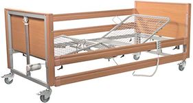 Casa Med Ultra FS Nursing Bed – Electric Profiling Bed with Integral Side Rails and Castors