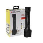 Ledlenser P7R Work - Rechargeable LED Torch, Water Resistant (IP68) Super Bright 1200 Lumens, Powerful Searchlight Torch, Dog Walking, Hiking & Camping Equipment, Up to 60 Hours Running Time