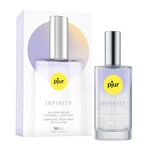 pjur INFINITY Silicone-Based Premium Personal Lubricant, Long-Lasting Lubrication, Without Preservatives, Perfume Or Added Flavours - 1.7 fl oz / 50 ml