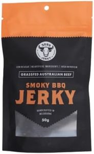 Jerky and Co 3099 Grassfed Australian Beef Smoky BBQ Jerky 50 g