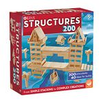 Mindware KEVA Structures 200 Pieces Wooden Plank Set, ‎5 - 15 years