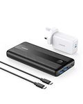 Anker Power Bank, PowerCore III Elite 19200 60W Portable Charger with 65W PD Charger, PIQ 3.0 Power Bank Bundle for USB C Dell XPS, iPad Pro, iPhone 12/11/mini/Pro, and More