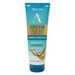 Creightons Argan Silk Moisture Rich Shampoo (250ml) - Professionally Formulated with Argan Oil from Morocco, Replenishes Moisture for Strength & Shine, For All Hair Types