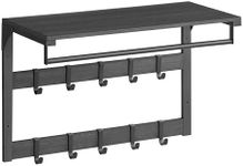 VASAGLE Wall-Mounted Coat Rack, Wal