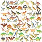 Prextex 72-Piece Dinosaur Toy Set -