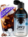 Javy Coffee Concentrate - Cold Brew Coffee, Perfect for Instant Iced Coffee, Cold Brewed Coffee and Hot Coffee, 35 Servings - Cookies N’ Cream