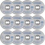 Dremel EZ SpeedClic SC456B Metal Cutting Wheel 12-pack, 12 Wheels with 38mm Diameter for Rotary Tools For Angle Grinder