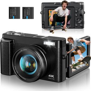 4K Digital Camera with 16X Zoom – High Resolution Photography
