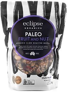 Eclipse Organics Muesli Paleo Fruit and Nut Crunch 450g - Granola, Grain-Free, Gluten-Free, High Energy