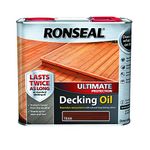 Ronseal Ultimate Protection Decking Oil Teak 2.5L