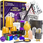 NATIONAL GEOGRAPHIC Mega Magic Set - More Than 75 Magic Tricks for Kids to Perform with Step-by-Step Video Instructions for Each Trick Provided by a Professional Magician (Amazon Exclusive)