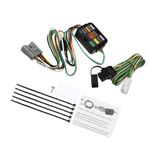 Motoforti 4-Pin Trailer Wiring Harness, for Toyota Highlander, for Lexus RX350, Plastic, Rubber, 56217, Black, Green, 1 Set