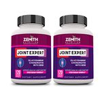 Joint Expert Glucosamine, Chondroitin with MSM for Joint Relief for Back, Knees, Hands - 240 capsules (120 Capsule X 2 Bottles)