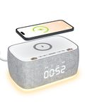 EZVALO Alarm Clock with Wireless Charger